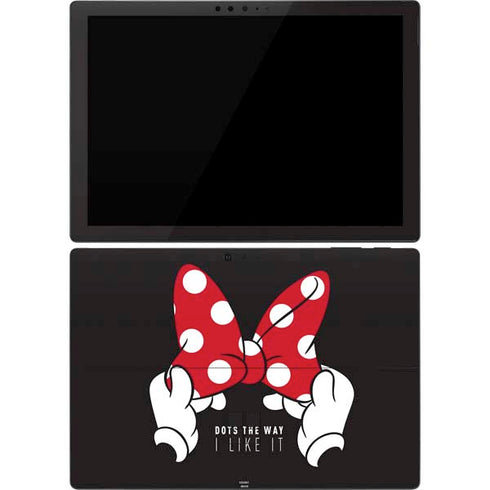 Disney Minnie Mouse Dots The Way Surface Pro 7 Skin
