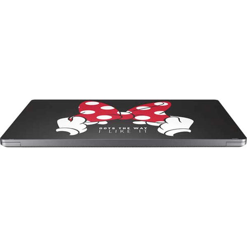 Disney Minnie Mouse Dots The Way Universal Laptop 13in (10.6 x 7.6in) Skin