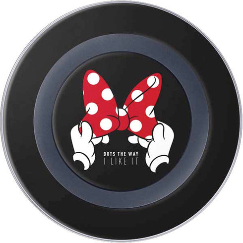 Disney Minnie Mouse Dots The Way Wireless Charger Skin