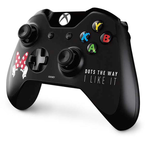 Disney Minnie Mouse Dots The Way Xbox One Controller Skin
