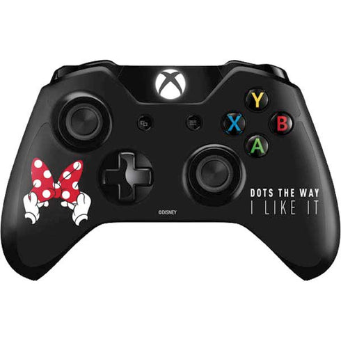 Disney Minnie Mouse Dots The Way Xbox One Controller Skin