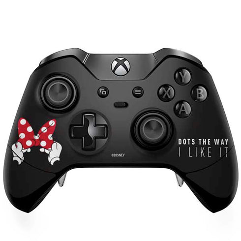 Disney Minnie Mouse Dots The Way Xbox One Elite Controller Skin
