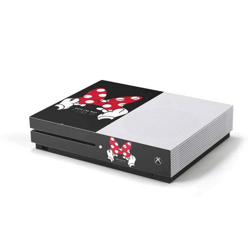 Disney Minnie Mouse Dots The Way Xbox One S Console Skin