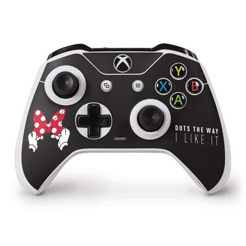 Disney Minnie Mouse Dots The Way Xbox One S Controller Skin