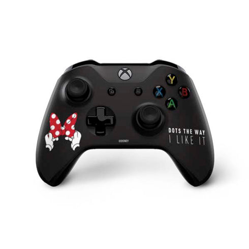 Disney Minnie Mouse Dots The Way Xbox One X Bundle Skin