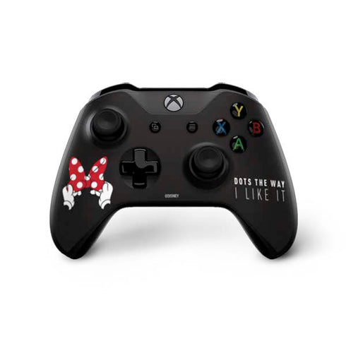 Disney Minnie Mouse Dots The Way Xbox One X Controller Skin