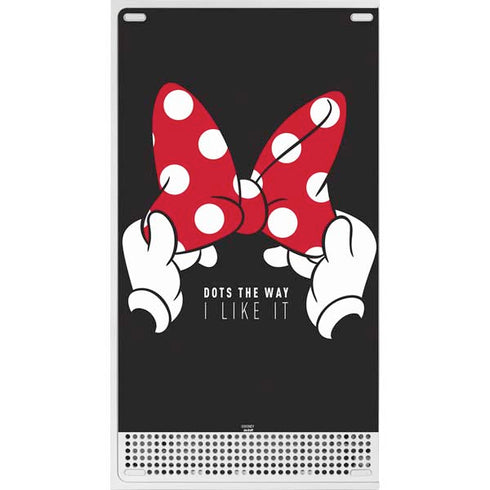Disney Minnie Mouse Dots The Way Xbox Series S Bundle Skin