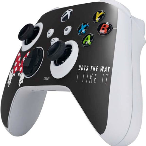 Disney Minnie Mouse Dots The Way Xbox Series S Controller Skin