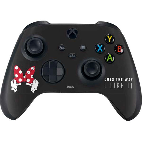 Disney Minnie Mouse Dots The Way Xbox Series X Bundle Skin