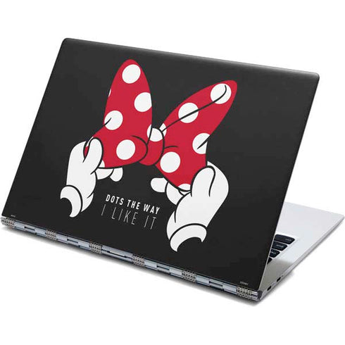 Disney Minnie Mouse Dots The Way Yoga 910 2-in-1 14in Touch-Screen Skin
