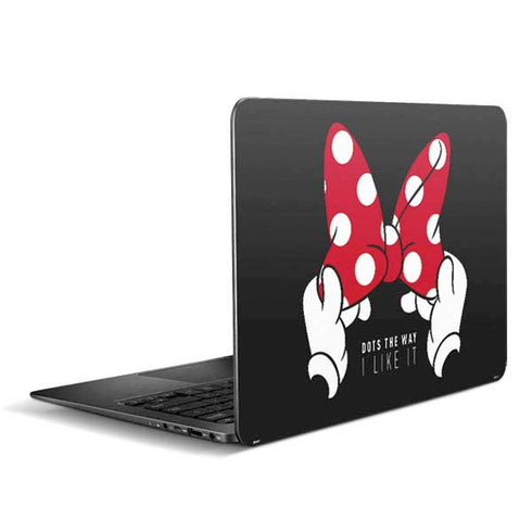 Disney Minnie Mouse Dots The Way Zenbook UX305FA 13.3in Skin