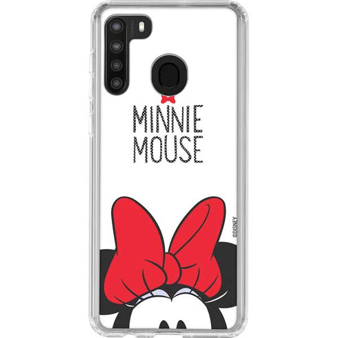 Disney Minnie Mouse Galaxy A21 Clear Case