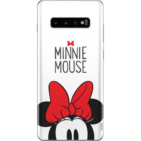 Disney Minnie Mouse Galaxy S10 Plus Skin