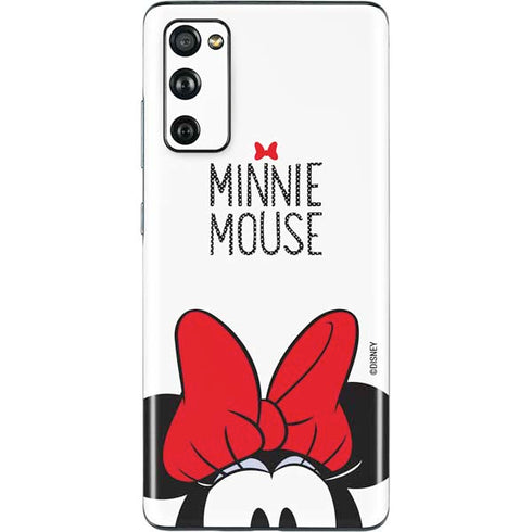 Disney Minnie Mouse Galaxy S20 Fan Edition Skin