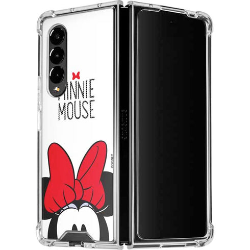 Disney Minnie Mouse Galaxy Z Fold4 5G Clear Case