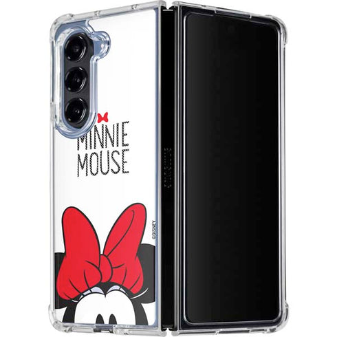 Disney Minnie Mouse Galaxy Z Fold5 5G Clear Case