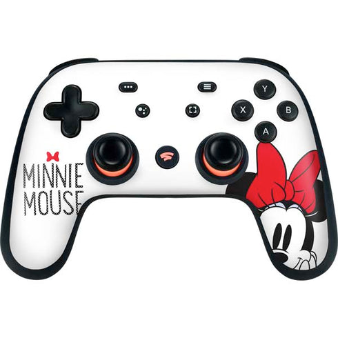 Disney Minnie Mouse Google Stadia Controller Skin