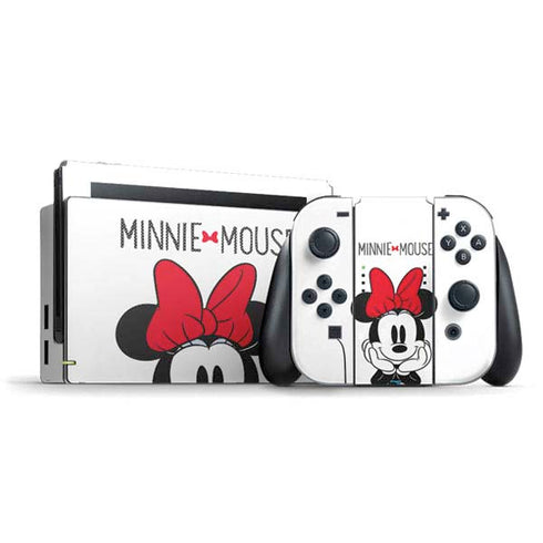 Disney Minnie Mouse Nintendo Switch Bundle Skin