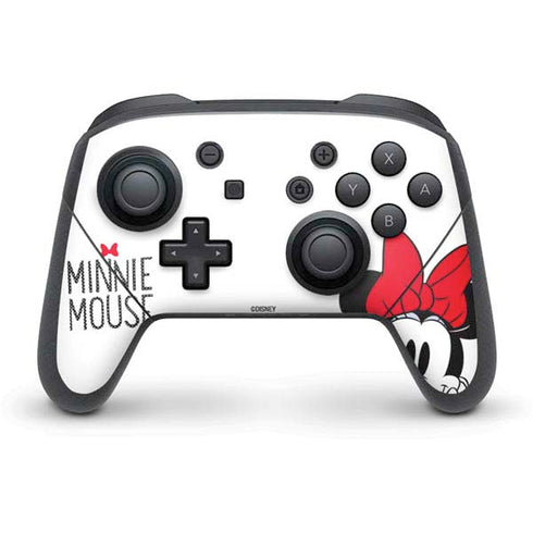 Disney Minnie Mouse Nintendo Switch Pro Controller Skin