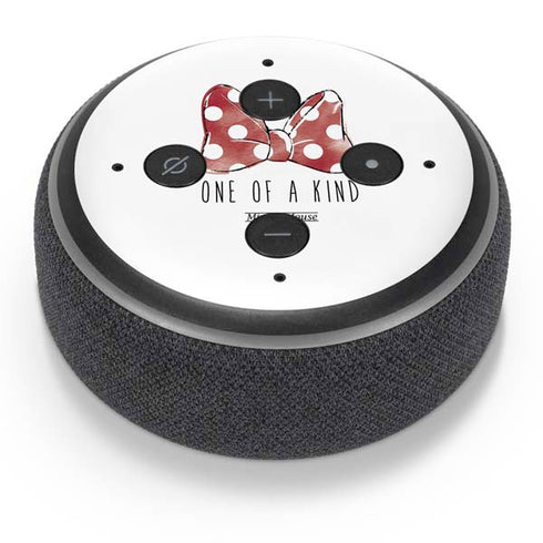 Disney Minnie Mouse One Of A Kind Bow Amazon Echo Dot Skin