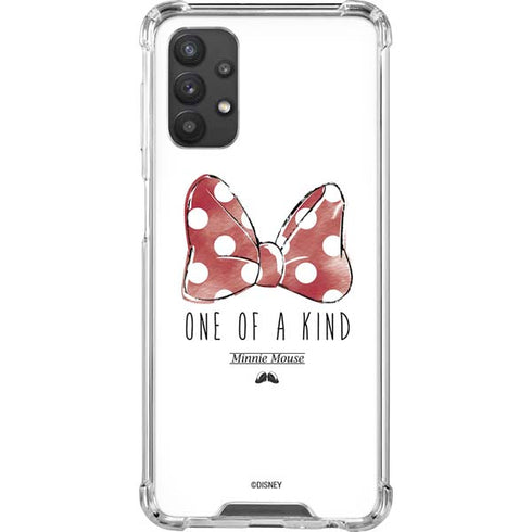 Disney Minnie Mouse One Of A Kind Bow Galaxy A32 5G Clear Case