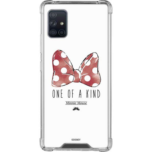 Disney Minnie Mouse One Of A Kind Bow Galaxy A51 5G Clear Case