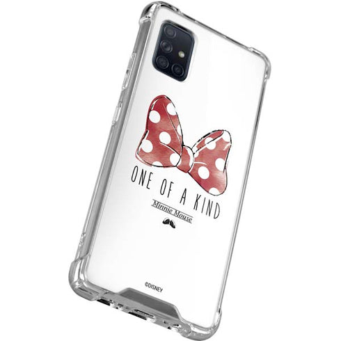 Disney Minnie Mouse One Of A Kind Bow Galaxy A51 5G Clear Case