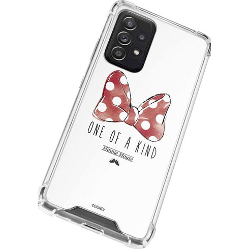 Disney Minnie Mouse One Of A Kind Bow Galaxy A52 5G Clear Case