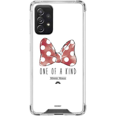 Disney Minnie Mouse One Of A Kind Bow Galaxy A72 5G Clear Case