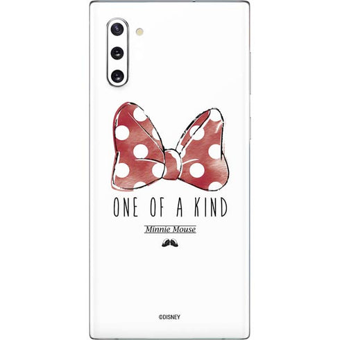 Disney Minnie Mouse One Of A Kind Bow Galaxy Note 10 Skin