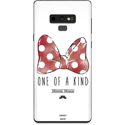 Disney Minnie Mouse One Of A Kind Bow Galaxy Note 9 Skin
