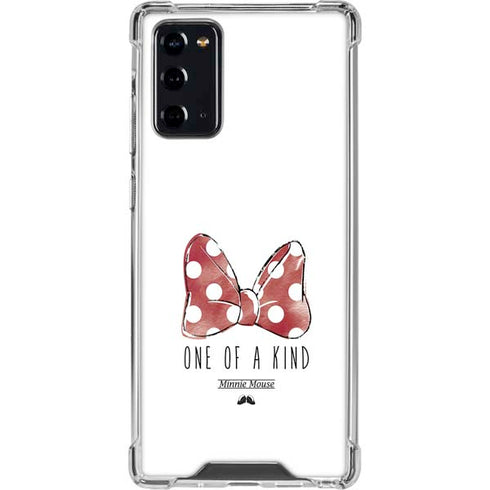 Disney Minnie Mouse One Of A Kind Bow Galaxy Note20 5G Clear Case