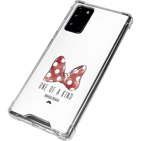 Disney Minnie Mouse One Of A Kind Bow Galaxy Note20 5G Clear Case