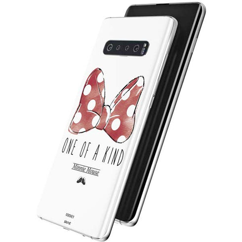 Disney Minnie Mouse One Of A Kind Bow Galaxy S10 Skin