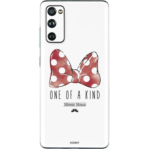 Disney Minnie Mouse One Of A Kind Bow Galaxy S20 Fan Edition Skin