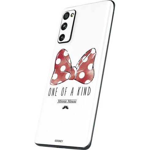Disney Minnie Mouse One Of A Kind Bow Galaxy S20 Fan Edition Skin