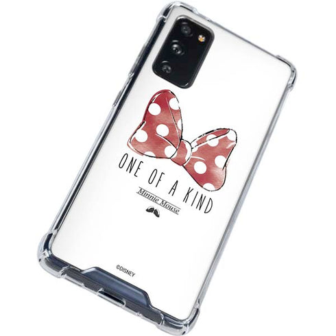 Disney Minnie Mouse One Of A Kind Bow Galaxy S20 FE Clear Case