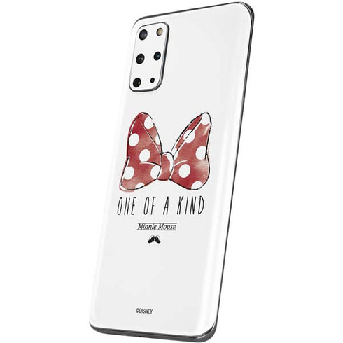 Disney Minnie Mouse One Of A Kind Bow Galaxy S20 Plus Skin