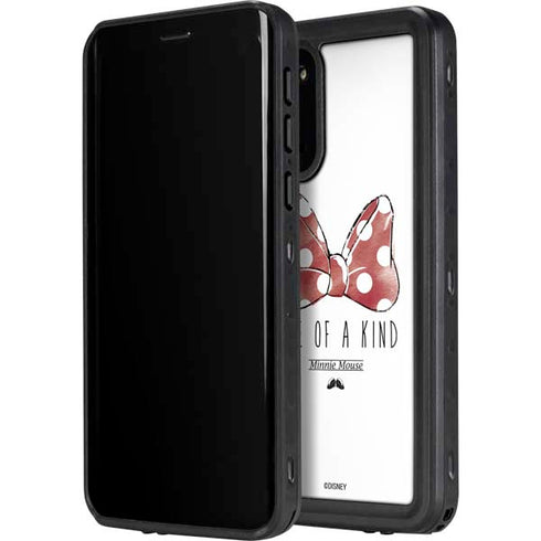 Disney Minnie Mouse One Of A Kind Bow Galaxy S20 Plus Waterproof Case