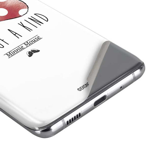 Disney Minnie Mouse One Of A Kind Bow Galaxy S20 Skin