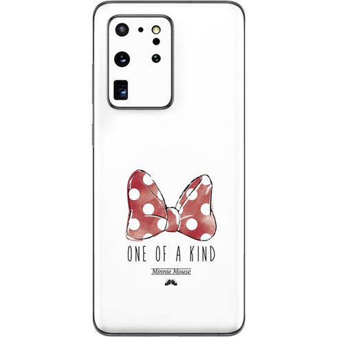 Disney Minnie Mouse One Of A Kind Bow Galaxy S20 Ultra 5G Skin