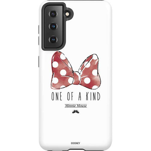 Disney Minnie Mouse One Of A Kind Bow Galaxy S21 5G Pro Case