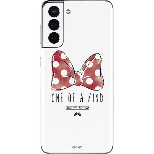 Disney Minnie Mouse One Of A Kind Bow Galaxy S21 5G Skin