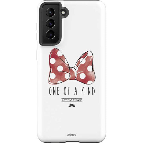 Disney Minnie Mouse One Of A Kind Bow Galaxy S21 Plus 5G Pro Case