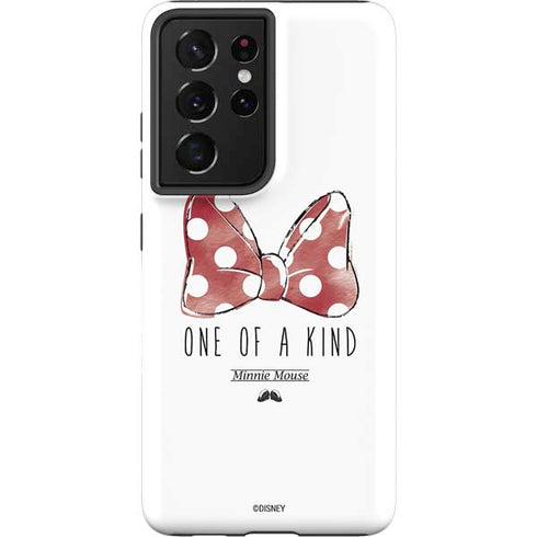 Disney Minnie Mouse One Of A Kind Bow Galaxy S21 Ultra 5G Pro Case