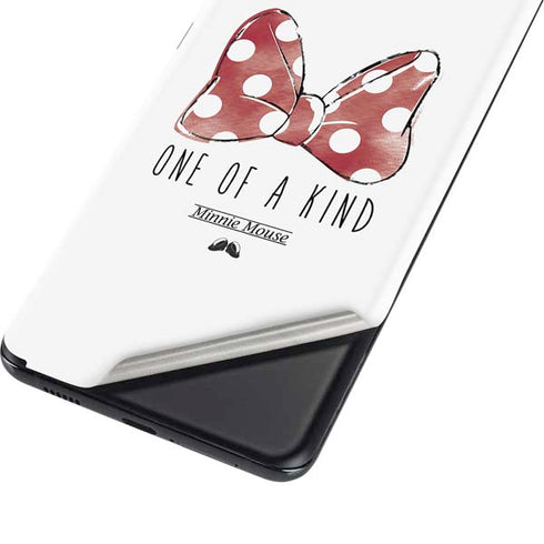 Disney Minnie Mouse One Of A Kind Bow Galaxy S21 Ultra 5G Skin