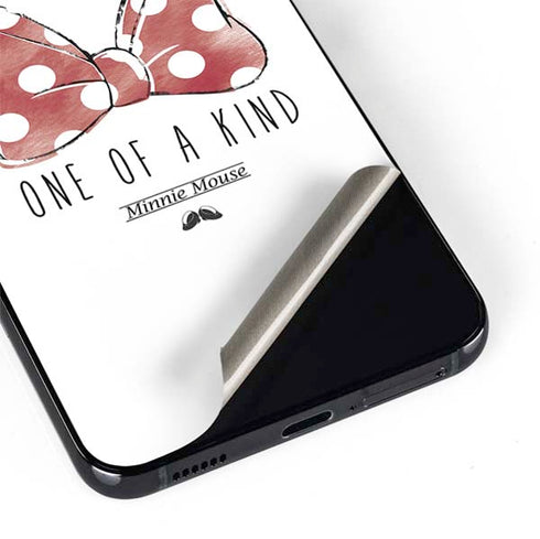 Disney Minnie Mouse One Of A Kind Bow Galaxy S22 Plus Skin
