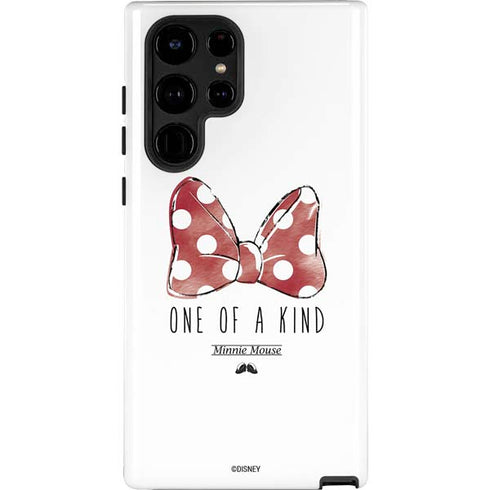 Disney Minnie Mouse One Of A Kind Bow Galaxy S22 Ultra Pro Case