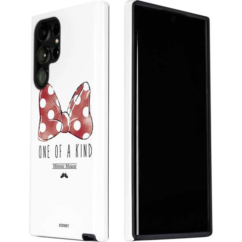 Disney Minnie Mouse One Of A Kind Bow Galaxy S22 Ultra Pro Case