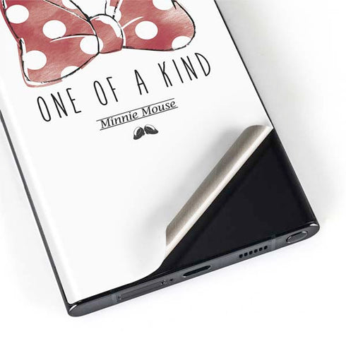 Disney Minnie Mouse One Of A Kind Bow Galaxy S22 Ultra Skin